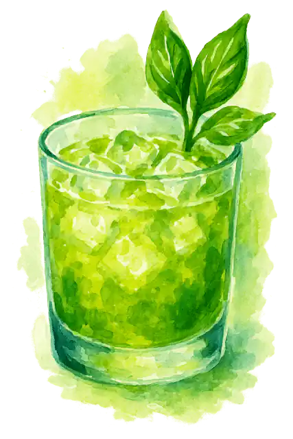 Gin Basil Smash