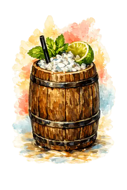 Rum Barrel
