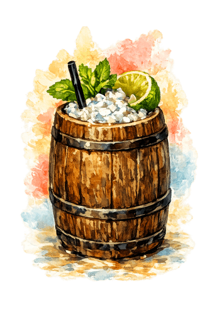 Rum Barrel