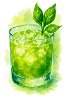 Gin Basil Smash